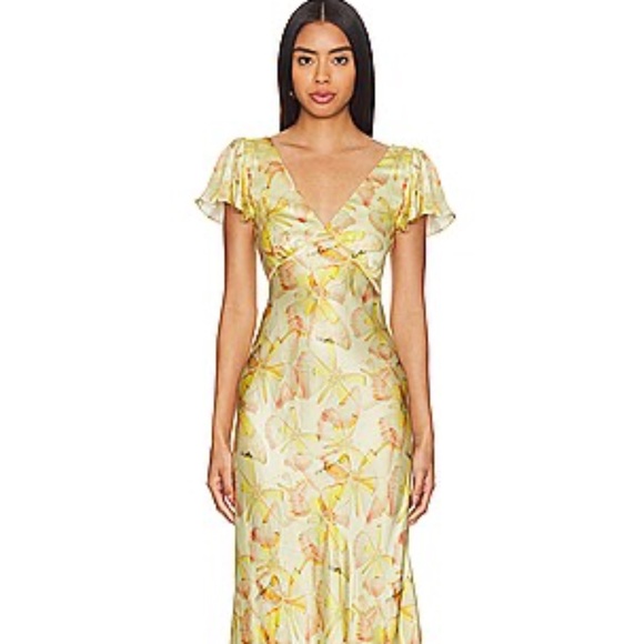 SELKIE FLUTTER LINGERIE DRESS maxi - Picture 1 of 12